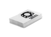 Lot de 4 sacs d'aspirateur FILTRE OUATE  2.863-314.0 KARCHER