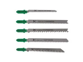 LAME SCIE SAUTEUSE BOIS COUPE DROITE LOT 5