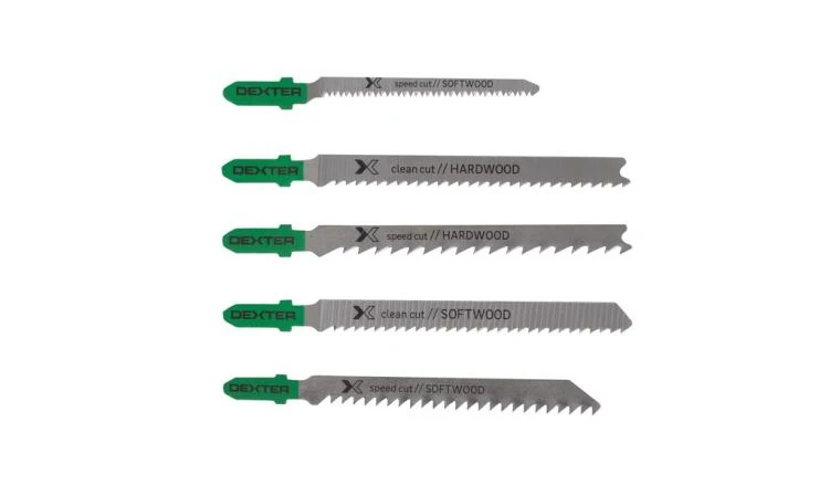 LAME SCIE SAUTEUSE BOIS COUPE DROITE LOT 5