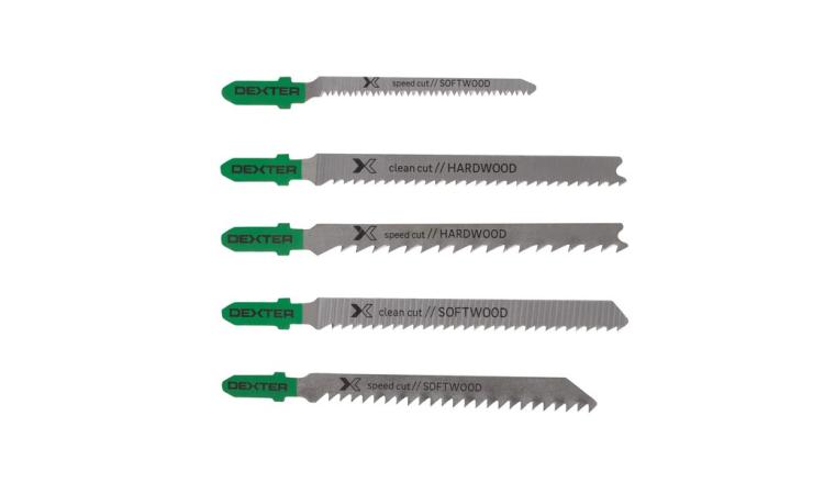 LAME SCIE SAUTEUSE BOIS COUPE DROITE LOT 5
