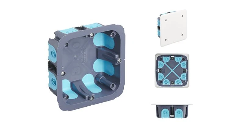 Boîte de Dérivation multimatériaux StopAir - 100 x 100 x 40 mm - DEBFLEX
