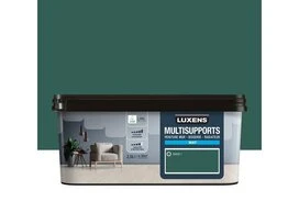 PEINTURE MULTI SUPPORT MAT LUXENS 2.5 LITRES VERT EXOTIC 1 