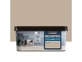 PEINTURE MULTI SUPPORT MAT LUXENS 2.5 LITRES BEIGE TRENCH 5 