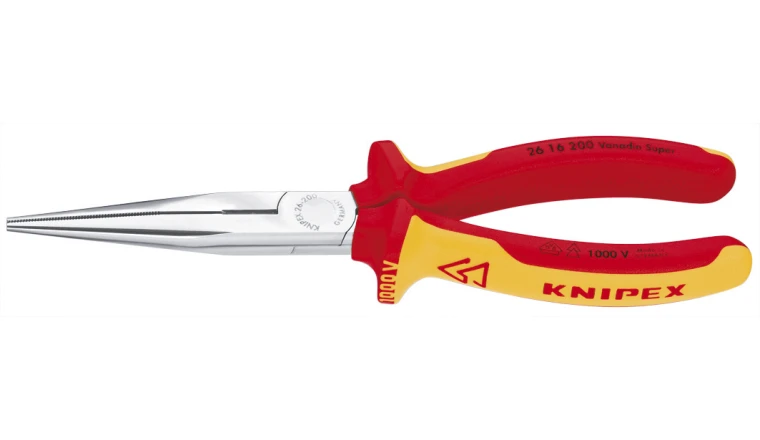 PINCE A BEC DEMI ROND 200MM ISOLEE