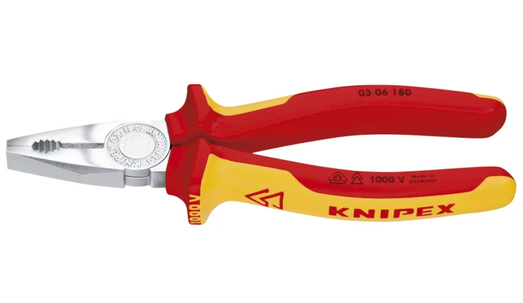 PINCE UNIVERSELLE 180MM CHROMEE ISOLEE