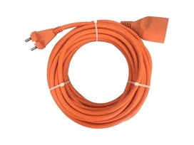 RALLONGE DE JARDIN 16A H05VVF 2G1.5MM 10 METRES ORANGE LEXMAN