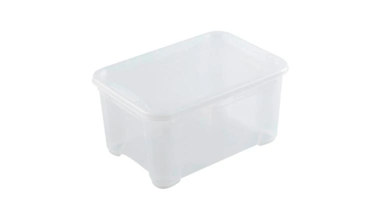 BOITE TRANSPARENTE 14L H.19 X L.38 X P.26.5 CM