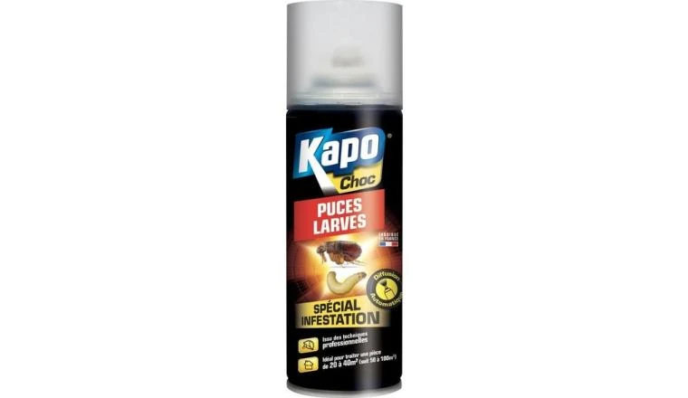 AEROSOL A DIFFUSION CONTINUE PUCES ET LARVES 200ML