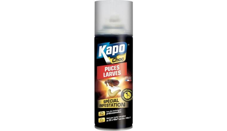 AEROSOL A DIFFUSION CONTINUE PUCES ET LARVES 200ML