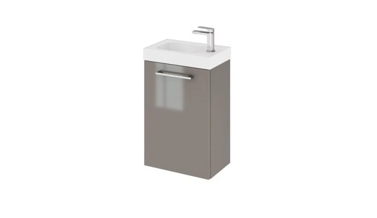VASQUE PR L-MAIN REMIX BLANC CERAMIQUE L41 X P26 X H14.6 CM 