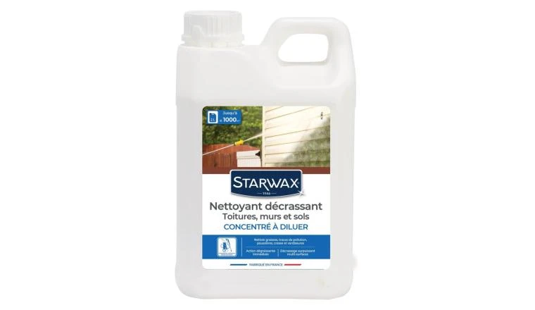 NETTOYANT DECRASSANT POUR TOITURES. MURS. ET SOLS EXTERIEURS 2L
