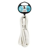 PROLONGATEUR 3 METRES 2X.75.BLANC