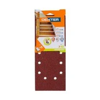 ABRASIF VIBRANTE 115X280 GRAIN 40 LOT DE 5 DEXTER