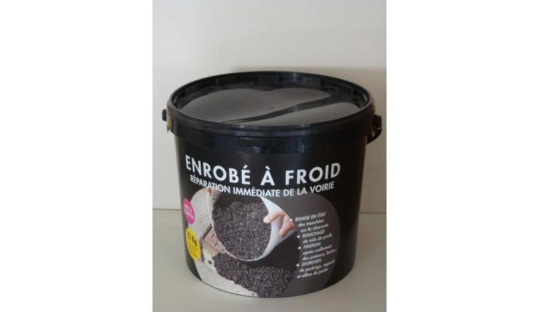 ENROBE NOIR A FROID / GOUDRON 25KG ENROVIT