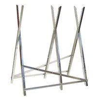 Chevalet pliable métal à buches Ribimex PRICPB