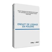 ENDUIT LISSAGE POUDRE 15KG