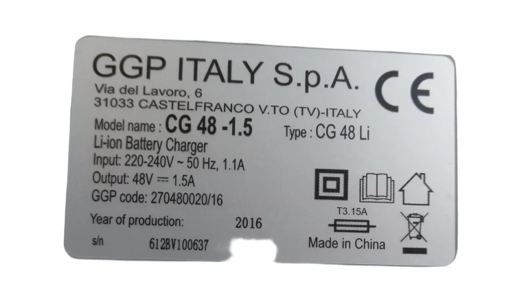 CHARGEUR BATTERIE 48V MCG48LI UNIVERT