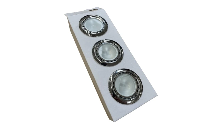 SPOT ENC FI PLAT 20W CHROME X3