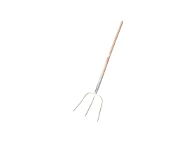 Fourche à foin 3 dents emmanchée Kerbl