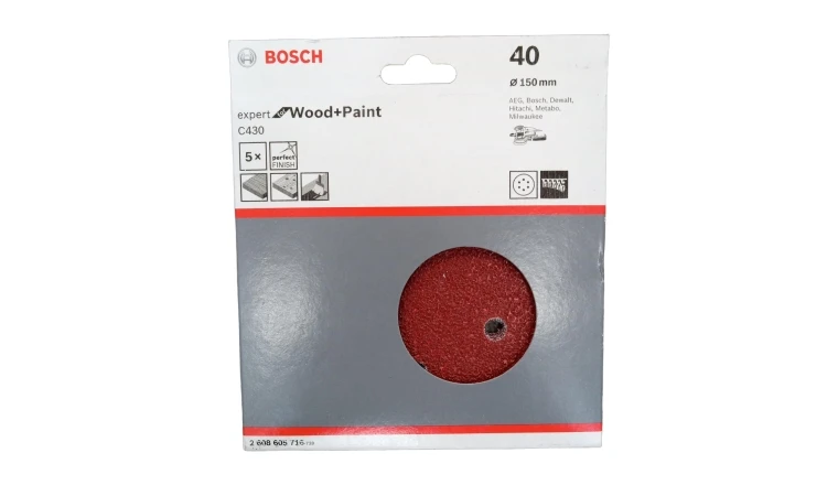 DISQUE VELCRO GR40 D150 6T