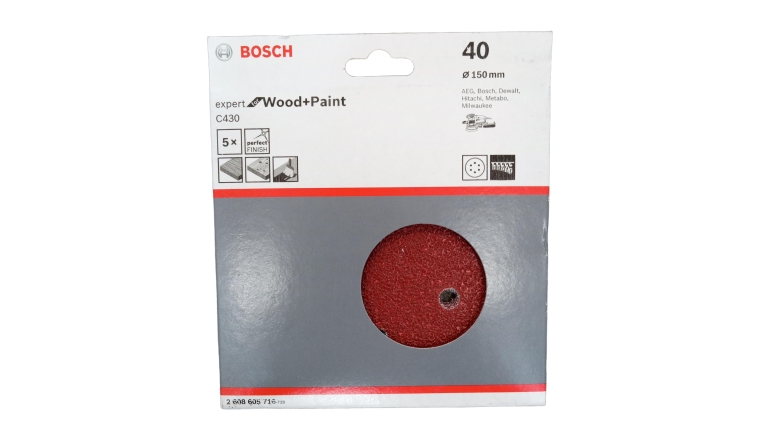 DISQUE VELCRO GR40 D150 6T