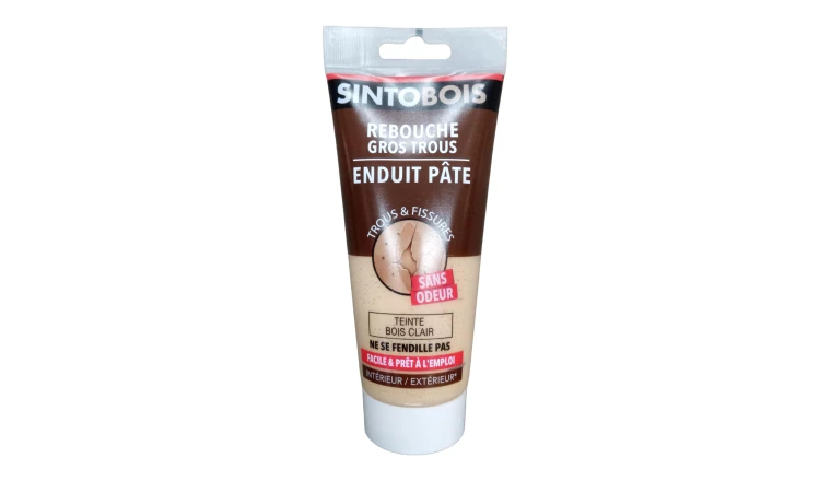 REBOUCHE BOIS POUR GROS TROUS ET FISSURES 330G BOIS CLAIR