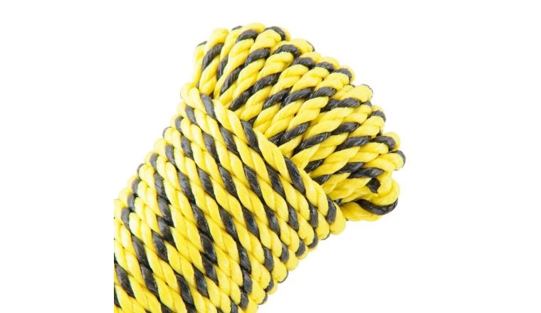 CORDE PP FILM D6 JAUNE L20M