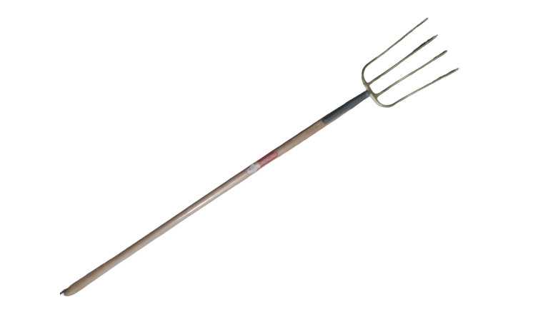 Fourche à fumier à soie 4 dents avec manche 135cm Perrin 627229