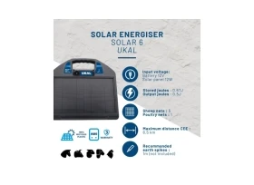 Electrificateur solaire Trapper AS50 (trapper AS 70) batterie incluse 125H14983