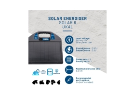 Electrificateur solaire Trapper AS50 (trapper AS 70) batterie incluse 125H14983