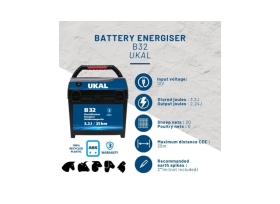 POSTE BATTERIE B32 3.2J/25KM UKAL
