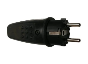 Fiche mâle 220V 2P+T pour caravane