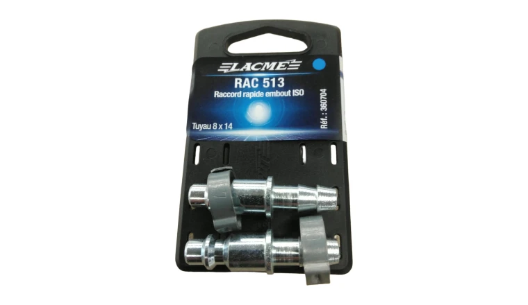 Raccord 513 tuyau 8x14 Lacme 360.704