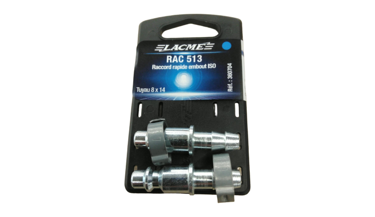 Raccord 513 tuyau 8x14 Lacme 360.704