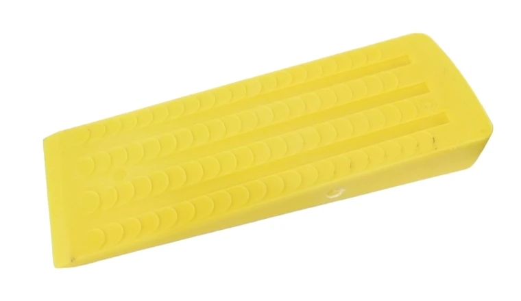 Coin d'abattage jaune 19cm plastique Muller 0327.19