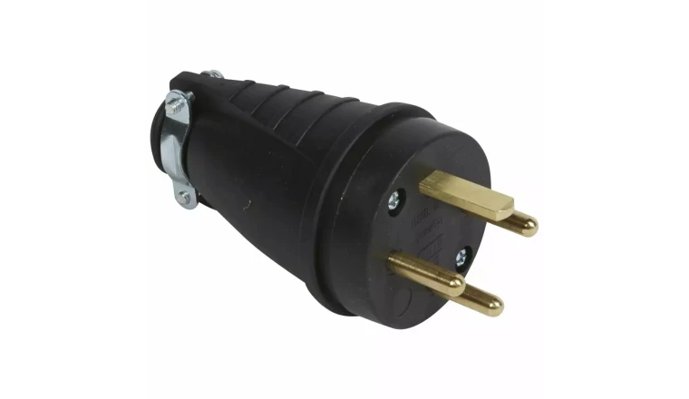 FICHE M 3P+T 20A DROITE CAOUT