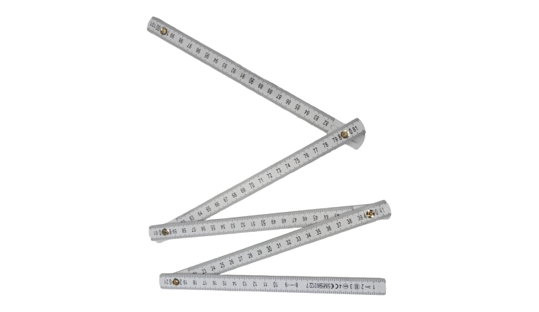 MESURE PLIANTE 2M PVC BLANC VOLA