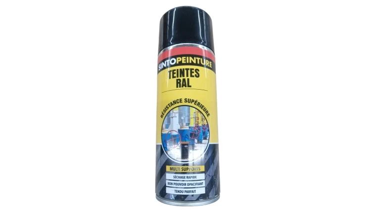 PEINTURE AERO NOIR BRIL RAL9005 0L4 SINTO