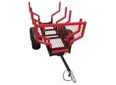 REMORQUE BOIS DOUBLE ESSIEUX QUAD 659 NON HOMOLOGUEE