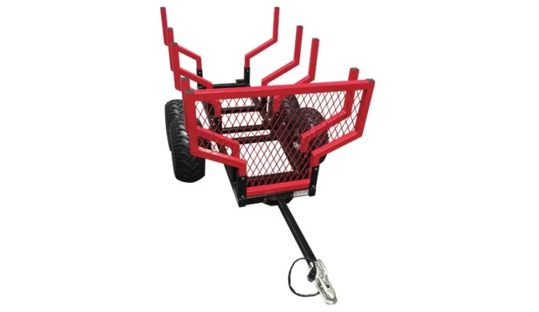 REMORQUE BOIS DOUBLE ESSIEUX QUAD 659 NON HOMOLOGUEE