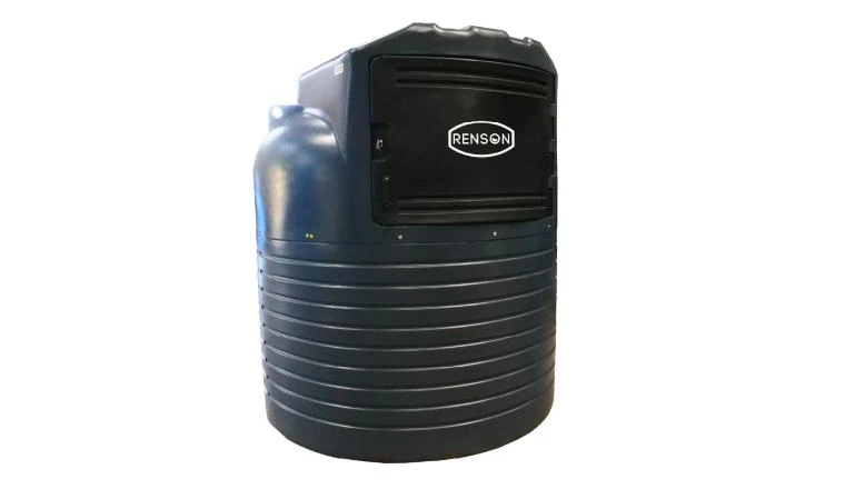 CUVE STOCKAGE FUEL 2500L ECO AVEC POMPE 50L/MIN