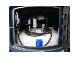 CUVE STOCKAGE FUEL 2500L ECO AVEC POMPE 50L/MIN