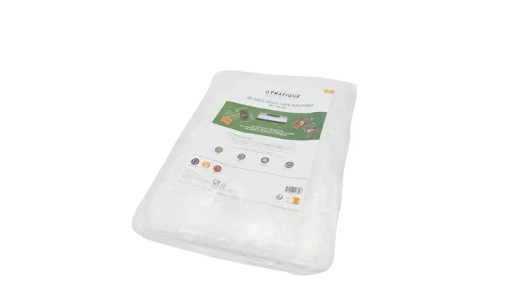 SAC SOUS VIDE GAUFRE 30X40CM LE PRATIQUE SAC50                        