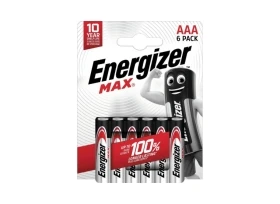 Pile alcaline AAA LR03 x6 Energizer Max