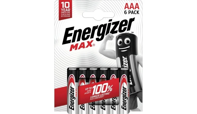 Pile alcaline AAA LR03 x6 Energizer Max
