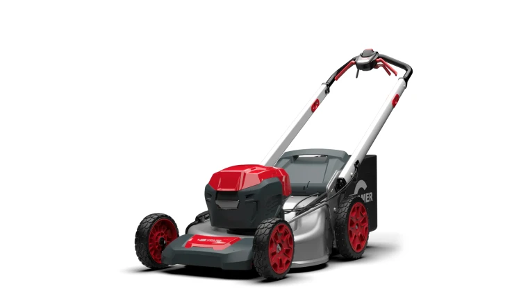 KIT TONDEUSE 48V 46CM TRACTEE - 1 BATTERIE 4AH + 1 CHARGEUR DOUBLE