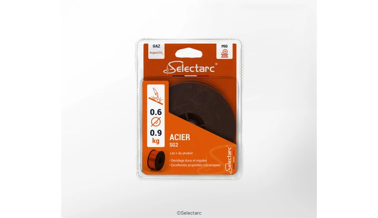 FIL ACIER 0.6 BOBINE 0.9 KG