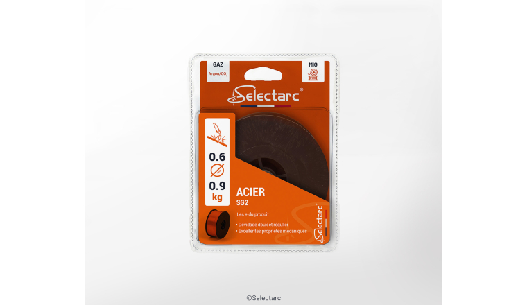 FIL ACIER 0.6 BOBINE 0.9 KG