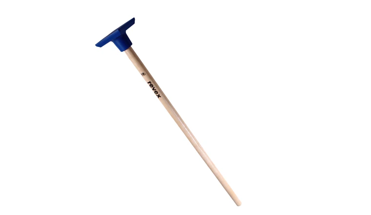 DAME CARREE 5KG 15X15CM ACIER FORGE EMMANCHEE BOIS