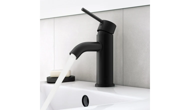 MITIGEUR DE LAVABO MIA M NOIR SENSEA